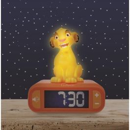 Despertador digital con luz nocturna Simba y efectos de sonido. Despertador digital con luz nocturna Simba y efectos de sonido.
