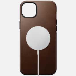 Nomad Funda Modern Leather Case para iPhone 14 Plus Rustic Brown