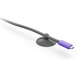 Logitech 952-000195 Cable Activo USB-C a USB-C 5m USB 3.2 Gen 2 para MeetUp 2 Grafito/Violeta