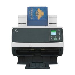 Ricoh fi-8190 Escáner Documentos - 90 ppm, Escaneo Dúplex, ADF + Alimentación Manual, Gris/Negro