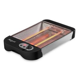 Tostador Plano Negro 600W Argon 35X6CM (6 Unidades) Precio: 156.1626. SKU: B15CEVCY88