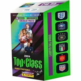 Caja de pegatinas - PANINI - TOP CLASS FIFA 2024 TC - 7 bolsillos de 6 cartas + 5 hologigantes + 1 póster