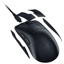 Razer DeathAdder V4 Pro Ratón Óptico RF Wireless + USB Type-A 45000 DPI Negro Mano Derecha