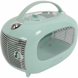 M Pets MPE6953182737025 Caja de Transporte Mochila Sixties Classic con Asa, Apertura Trasera, hasta 5 kg, Color Azul