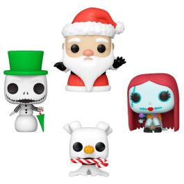 Funko 4 Figuras Pocket POP Disney Pesadilla Antes de Navidad Holiday Exclusive Precio: 24.50000014. SKU: B13EBTGSMY