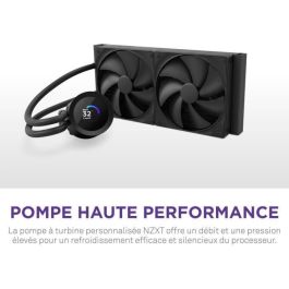 NZXT Kraken 240 V2 RL-KN240-B2 - Refrigeración Líquida AIO 240mm con Pantalla 1.54" - Compatible Intel/AMD