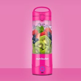 Nutribullet NBP003MA Licuadora Portátil Compacta 70W, 0.475L, Color Rosa, Incluye 1 Botella para Batidos y Smoothies Saludables Nutribullet NBP003MA Licuadora Portátil Compacta 70W, 0.475L, Color Rosa, Incluye 1 Botella para Batidos y Smoothies Saludables