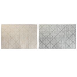 DKD Home Decor Alfombra Azul Marrón Claro Poliéster 180x120 cm (Pack 4 Unidades Surtidas) Precio: 35.58999983. SKU: B18DVE556E