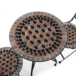 Set Mesa y 2 Sillas Navia Versa 60x71 cm - Metal Set Mesa y 2 Sillas Navia Versa 60x71 cm - Metal