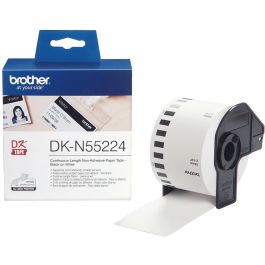 Brother DKN55224 Cinta de Papel Original No Adhesiva de 54mm, Consumible Garantizado para Calidad y Rendimiento Duradero Precio: 17.5000001. SKU: B1EB9VRPTE