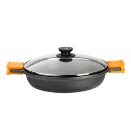 Cacerola con Tapa de Cristal BRA A270540 (40 cm) Aluminio Precio: 104.79000026. SKU: S0412734