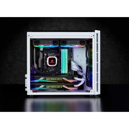 Corsair Crystal Series 280X RGB Micro ATX - Caja PC Gaming Blanca con Ventana de Cristal Templado y Filtro Anti-Polvo