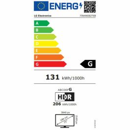 Televisor LG NanoCell 75NANO82T6B 75"/ Ultra HD 4K/ Smart TV/ WiFi