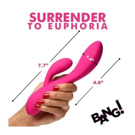 Vibrador Doble Estimulación XR Rosa Silicona Vibrador Doble Estimulación XR Rosa Silicona