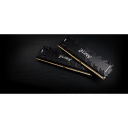 Kingston 32GB 4600MT/s DDR4 CL19 DIMM Kit FURY Renegade Black (2x16GB) para PC Gaming de Alto Rendimiento