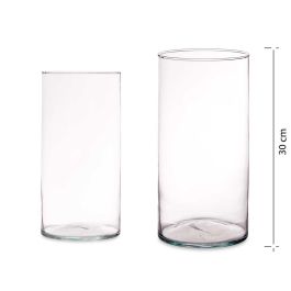 Jarron Cristal Cilindro 15Cm Diam X 30Cm Giftdecor (6 Unidades) Precio: 34.59000017. SKU: B15QY7C4XJ