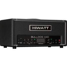 Hiwatt Bulldog 400W Cabezal Amplificador Bajo Clase D EQ 7-bandas Limitador Entradas Activa/Pasiva