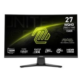 MSI MAG 275CQFDE E18 Monitor Gaming 27" WQHD 1440p 0.5ms VA 180Hz Curvo 1500R Precio: 297.89000043. SKU: B1D4R8E2LT