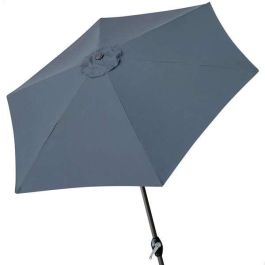 Parasol terraza 300 cm con chimenea y mástil de aluminio 3,8 cm color antracita Precio: 51.49999943. SKU: B19MF6NCM9