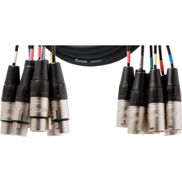 Cordial 8 Xlr Macho/Hembra 3 M Multipar Precio: 83.49999944. SKU: B12YVWPG2B