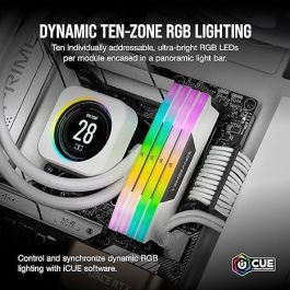 Memoria Corsair Ddr5 64Gb 2X32Gb Pc5600 Vengeance Rgb Blanca CMH64GX5M2B5600C40W Memoria Corsair Ddr5 64Gb 2X32Gb Pc5600 Vengeance Rgb Blanca CMH64GX5M2B5600C40W