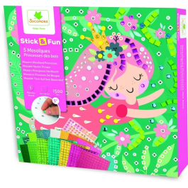 Sycomore Mosaicos Stick'N Fun Princesas del Bosque Edades 5+ AAAPN64922 Precio: 27.89000027. SKU: B15SQQJ5K8