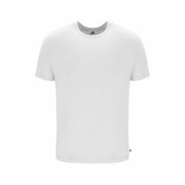 Camiseta de Manga Corta Hombre Russell Athletic Amt A30011 Blanco