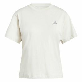 Camiseta de Manga Corta Mujer Adidas Essentials Small Logo Blanco Beige Precio: 21.88999989. SKU: B1J4ZVKXCY
