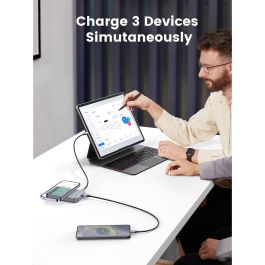 UGREEN 15086 Mini Powerbank 10000mAh Wireless 20W with MagSafe Gris