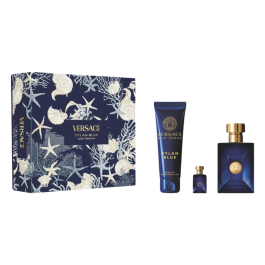 Set Versace: Dylan Blue, Eau De Toilette, For Men, 100 ml + Dylan Blue, Eau De Toilette, For Men, 5 ml + Dylan Blue, Shower Gel, For All Skin Types, 150 ml Precio: 108.537. SKU: B1EX8GB2N8
