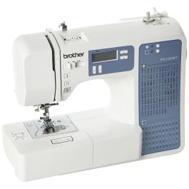 Brother FS100WT Máquina de coser electrónica con 100 puntadas, Pantalla LCD, Enhebrador automático y Brazo libre