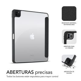 SUBBLIM Funda iPad Pro 11" 2022/2021/2020, iPad Air 4/5 Gen SUBCST-5SC400, Protección Antigolpes, Portabolígrafo, Smart Cover