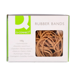 Q-connect Gomillas Elasticas 100 gr Numero 6 60 x 2 mm