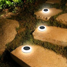 Set de estacas solares de jardín Aktive 4 Piezas ABS 10,5 x 12,5 x 10,5 cm (6 Unidades) Set de estacas solares de jardín Aktive 4 Piezas ABS 10,5 x 12,5 x 10,5 cm (6 Unidades)