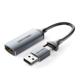 Adaptador USB-C a HDMI Vention ACWHA 10 cm