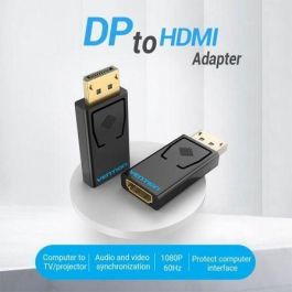 Adaptador DisplayPort a HDMI Vention HBKB0 Negro