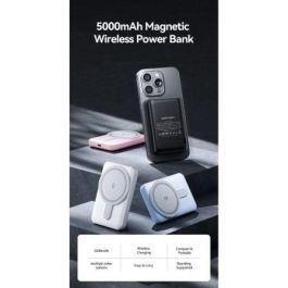 Powerbank 5000mAh Vention FHSB0/ 20W/ Wireless/ Negra