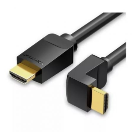 Cable HDMI 2.0 4K Acodado 90º Vention AARBG/ HDMI Macho - HDMI Macho/ 1.5m/ Negro Precio: 5.68999959. SKU: B1C43AD4JH