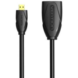 Cable Alargador Micro HDMI 4K Vention ABBBF/ Micro HDMI Macho - HDMI Hembra/ 1m/ Negro Precio: 8.336900181499999. SKU: B172FAER5C