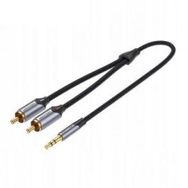Cable Estéreo Vention BCNBH/ Jack 3.5 Macho - 2x RCA Macho/ 2m/ Gris Precio: 6.50000021. SKU: B158NMB49H