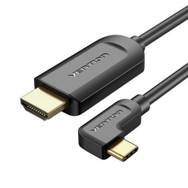 Cable Conversor HDMI 1.4 4K Vention CGVBG/ USB Tipo-C Macho - HDMI Macho/ 1.5m/ Negro Precio: 13.95000046. SKU: B13VCQT9RQ