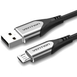 Cable USB 2.0 Vention COAHD/ USB Macho - MicroUSB Macho/ Hasta 60W/ 480Mbps/ 50cm/ Gris Precio: 4.88999962. SKU: B1EV26JK6D