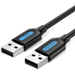 Cable USB 2.0 Vention COJBC/ USB Macho - USB Macho/ 480Mbps/ 25cm/ Negro Precio: 4.49999968. SKU: B1D4QWN7PJ
