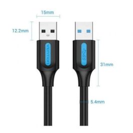 Cable USB Vention CONBF Negro 1 m (1 unidad)