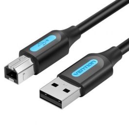 Cable USB 2.0 Impresora Vention COQBG/ USB Tipo-B Macho - USB Macho/ 480Mbps/ 1.5m/ Negro Precio: 4.94999989. SKU: B178X9ANCJ