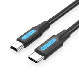 Cable USB 2.0 Tipo-C Vention COWBD/ USB Tipo-C Macho - MiniUSB Macho/ Hasta 10W/ 480Mbps/ 50cm/ Negro Precio: 4.94999989. SKU: B13GTBLWPP