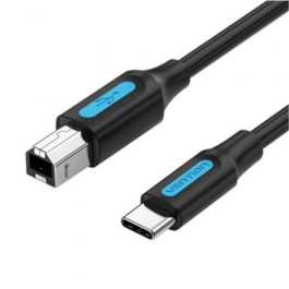 Cable USB 2.0 Tipo-C Vention CQUBH/ USB Tipo-B Macho - USB Tipo-C Macho/ 480Mbps/ 2m/ Negro Precio: 5.94999955. SKU: B13YYG5C8P