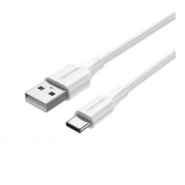 Cable USB 2.0 Tipo-C Vention CTHWF/ USB Tipo-C Macho - USB Macho/ Hasta 60W/ 480Mbps/ 1m/ Blanco Precio: 4.94999989. SKU: B12ZZSVTBF