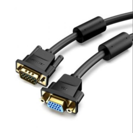 Cable Alargador SVGA Vention DAGBF/ VGA Macho - VGA Hembra/ 1m/ Negro Precio: 6.95000042. SKU: B1D52BHN28