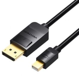 Cable Conversor Vention HAABG/ Mini DisplayPort Macho - DisplayPort Macho/ 1.5m/ Negro Precio: 8.94999974. SKU: B14L946KNT